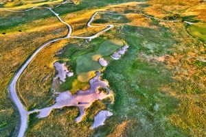 Prairie Club (Dunes) 4th Green Aerial